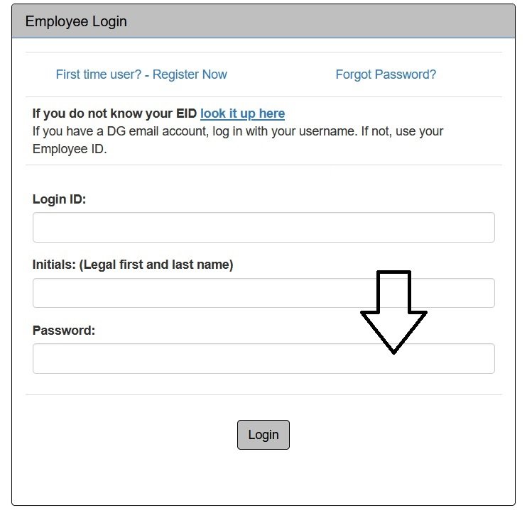 DG me password box
